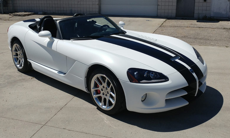 Viper White Stripe