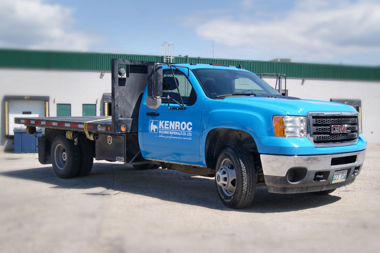 Kenroc Bulding Materials Truck