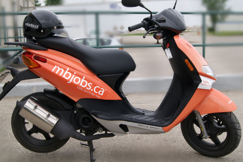 MBJobs.ca Scooter Graphics