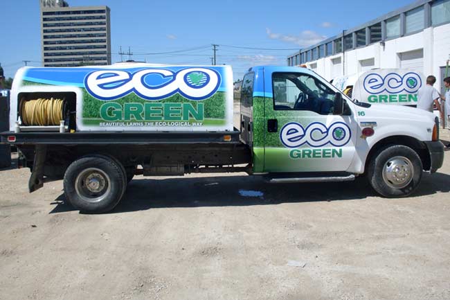 Eco Green Tank Truck