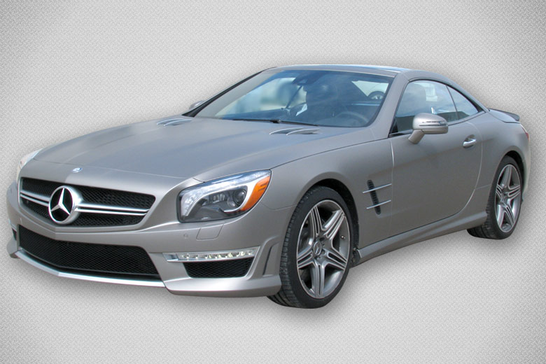 A Mercedes SL 63 AMG (front)