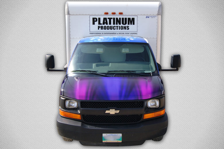 Platinum Productions Truck -Front