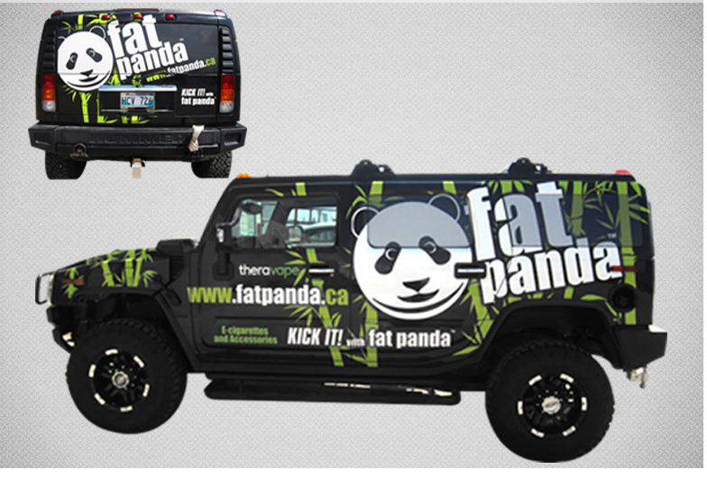 Fat Panda Hummer – Xtreme Signs