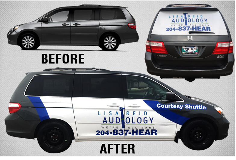 Interior graphics installation