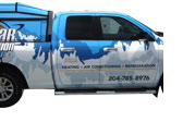 Randar Refrigeration – Xtreme Signs vehicle wrap Winnipeg
