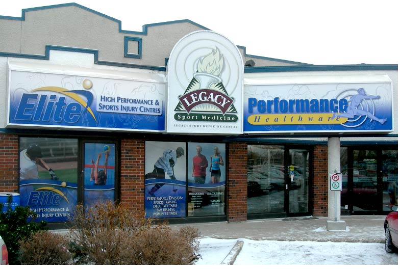 Custom outdoor signage